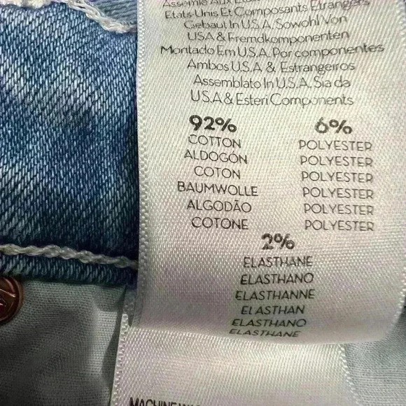 Mother The Mid Rise Dazzler Ankle Fray in Jackpot Size 23 - Picture 11 of 12